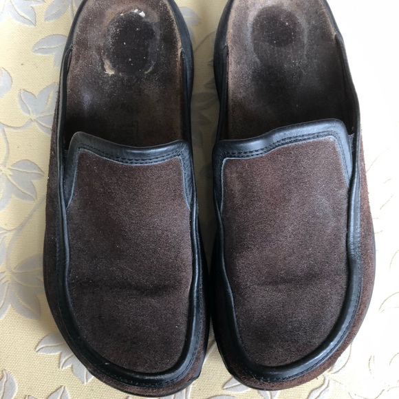Birkenstock Shoes - Tatami by Birkenstock brown suede clogs, size 41